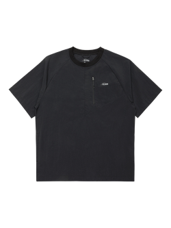 ELLIKER Kex Nylon Regular Fit Tech T-Shirt, Black