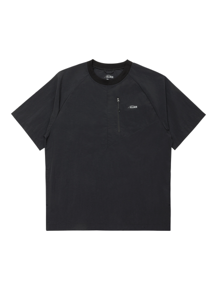 ELLIKER Kex Nylon Regular Fit Tech T-Shirt, Black