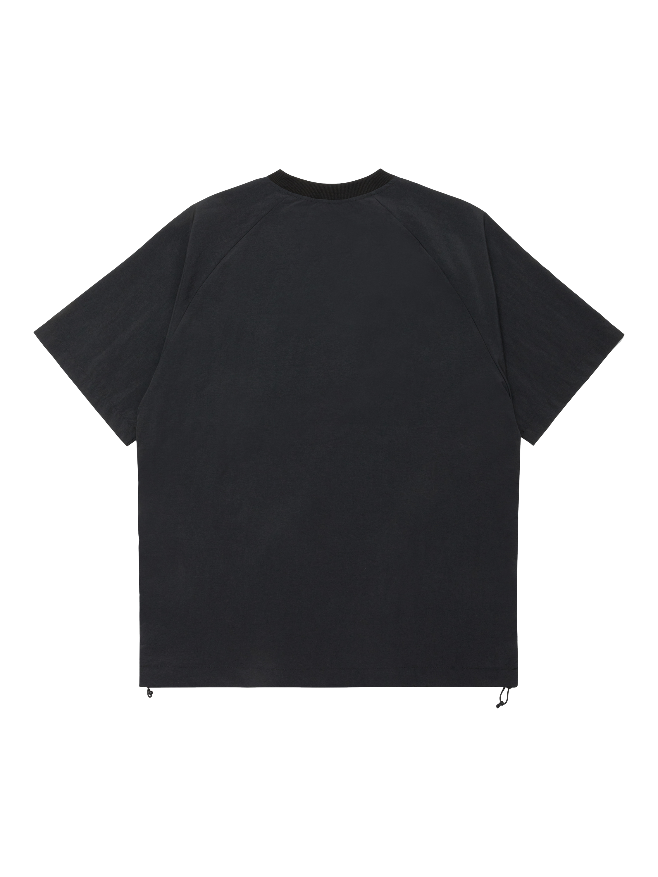 Product image 2 of 5, which shows ELLIKER Kex Nylon Regular Fit Tech T-Shirt, Black, M