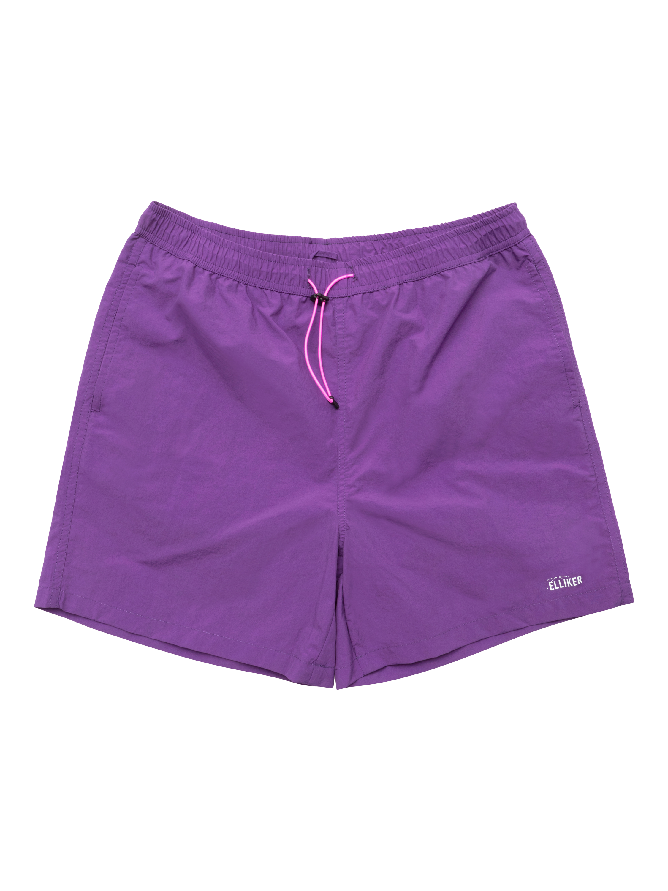 Product image 1 of 7, which shows ELLIKER Wenning Swim Shorts, Purple, S