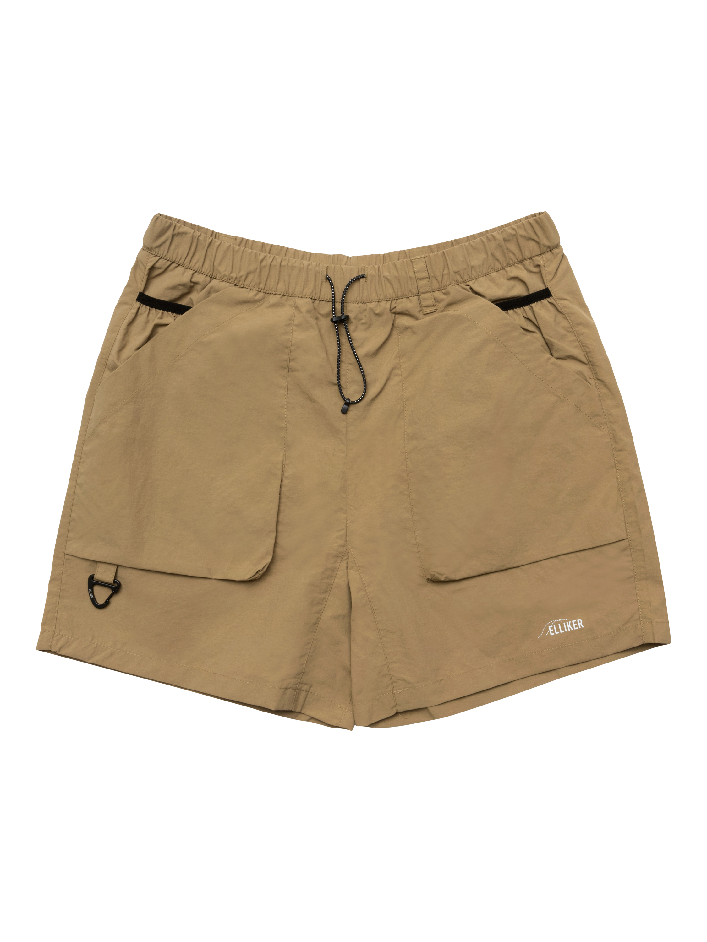 Product image 1 of 7, which shows ELLIKER Sayer Tech Shorts, Sand, XS