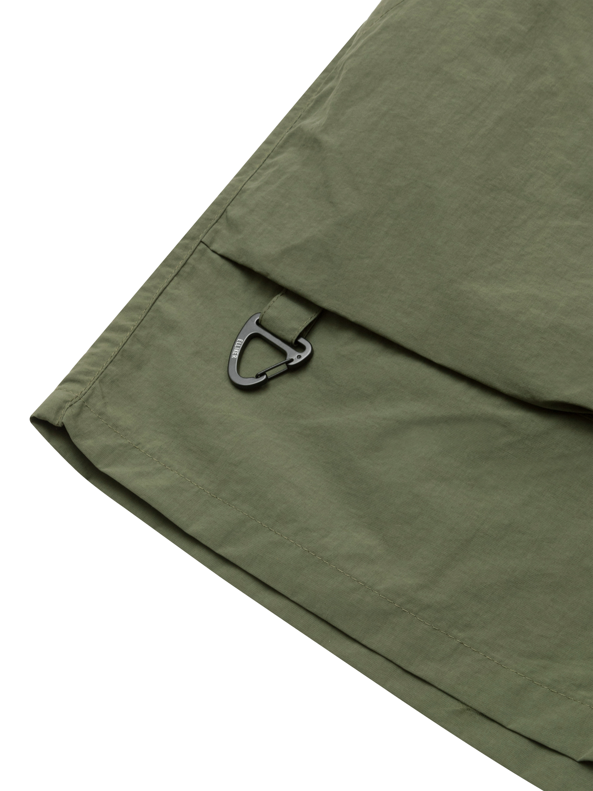 Product image 2 of 7, which shows ELLIKER Sayer Tech Shorts, Khaki, M