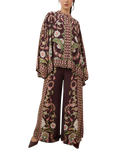Raishma Rhea Floral Shirt, Plum