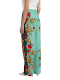 Raishma Candy Floral Wide Leg Trousers, Multi