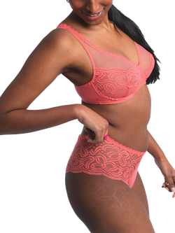 Maison Lejaby Envie Balconette Bra - view 2, Sunrise