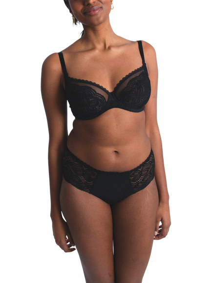 Maison Lejaby Envie Full Cup Bra, Noir, Noir