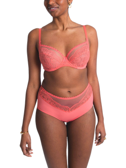 Maison Lejaby Envie Full Briefs, Pink Coral