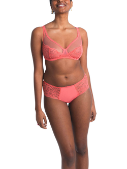 Maison Lejaby Envie Shorty Knickers, Pink Coral