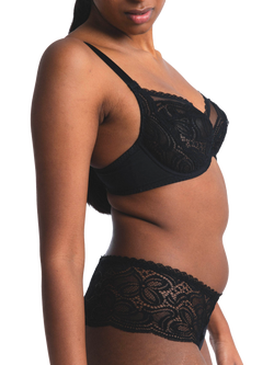 Maison Lejaby Envie Shorty Knickers - view 2, Black