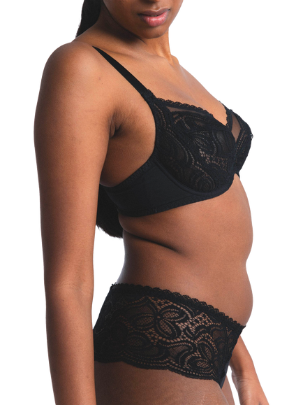 Maison Lejaby Envie Shorty Knickers - view 2, Black