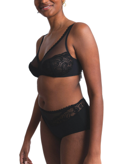 Maison Lejaby Envie Full Briefs, Black