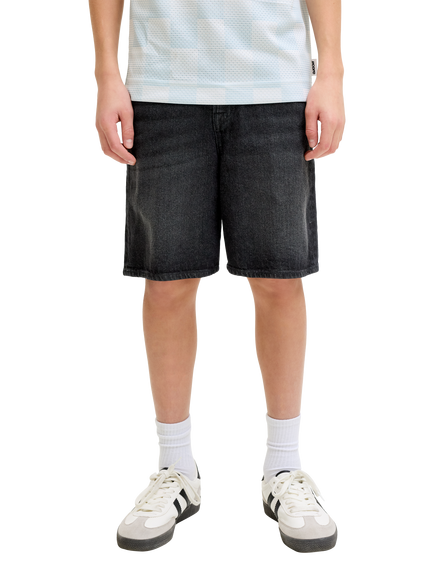 Jack & Jones Kids' Tony Shorts, Black Denim, Black Denim