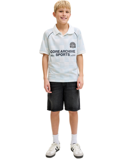 Jack & Jones Kids' Tony Shorts, Black Denim - view 2, Black Denim