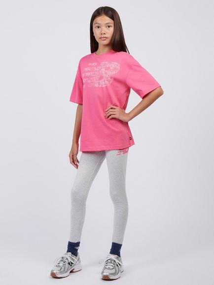 New Balance Kids' T-Shirt and Legging Set, Dragon Berry, Dragon Berry