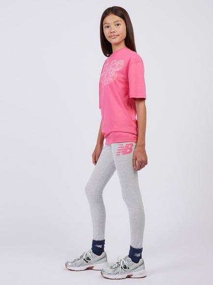 New Balance Kids' T-Shirt and Legging Set, Dragon Berry - view 2, Dragon Berry