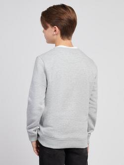 Lee Kids' Wobbly Lee Graphic Crew Sweatshirt - view 2, Vintage Grey Heather