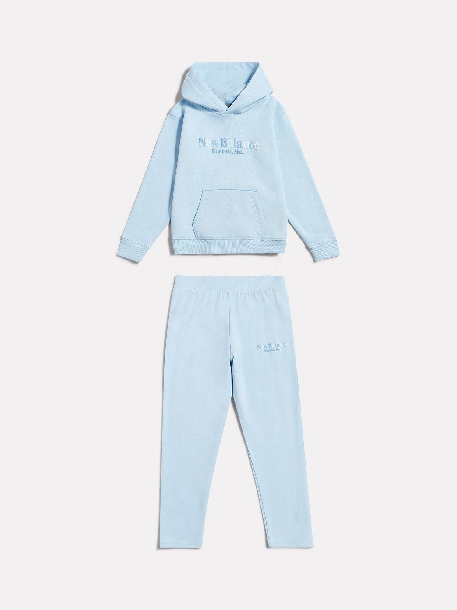Ensemble Sweat Et Pantalon Fille 14-16 Ans - Bleu, Confortable, Lounge, Neuf
