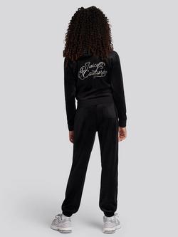 Juicy Couture Kids' Zip Up Hoodie & Relaxed Joggers Set - view 2, Jet Black