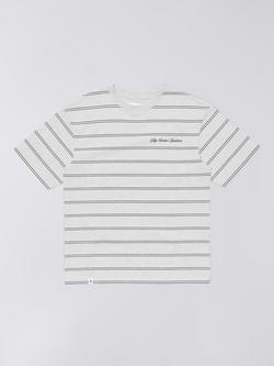 Edwin Bolton T-Shirt, Grey Marl/White - view 2, Grey Marl/White