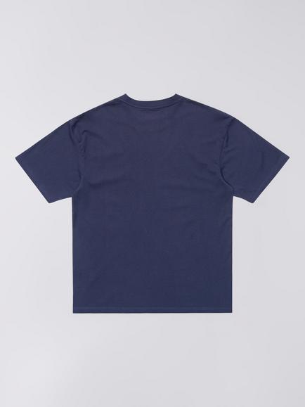 Edwin Torii Cotton T-Shirt, Maritime Blue - view 2, Maritime Blue