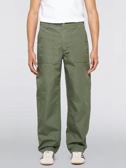 Edwin Baker Relaxed Fit Trousers, Olive