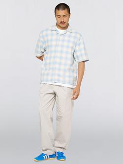 Edwin Saga Cotton Shirt, Light Blue - view 2, Light Blue