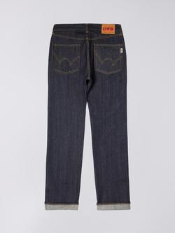 Edwin Nashville Straight Fit Jeans, Blue Unwashed - view 2, Blue Unwashed
