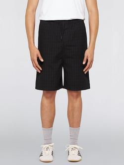 Edwin Avalon Textured Shorts, Black, Black