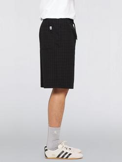 Edwin Avalon Textured Shorts, Black - view 2, Black