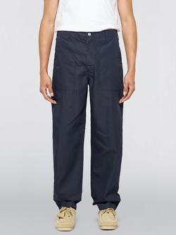 Edwin Baker Relaxed Fit Trousers, Navy