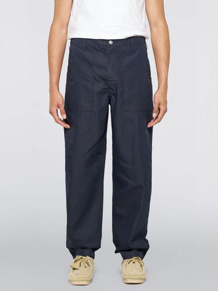Edwin Baker Relaxed Fit Trousers, Navy