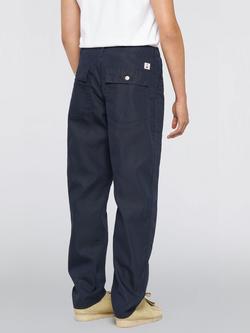 Edwin Baker Relaxed Fit Trousers - view 2, Navy