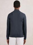 Reiss Hampshire Zip Front Merino Wool Cardigan