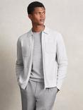 Reiss Roberto Zip Front Cardigan