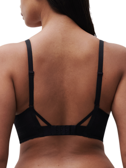 Chantelle Amor Plunge T-Shirt Bra, Black - view 2, Black