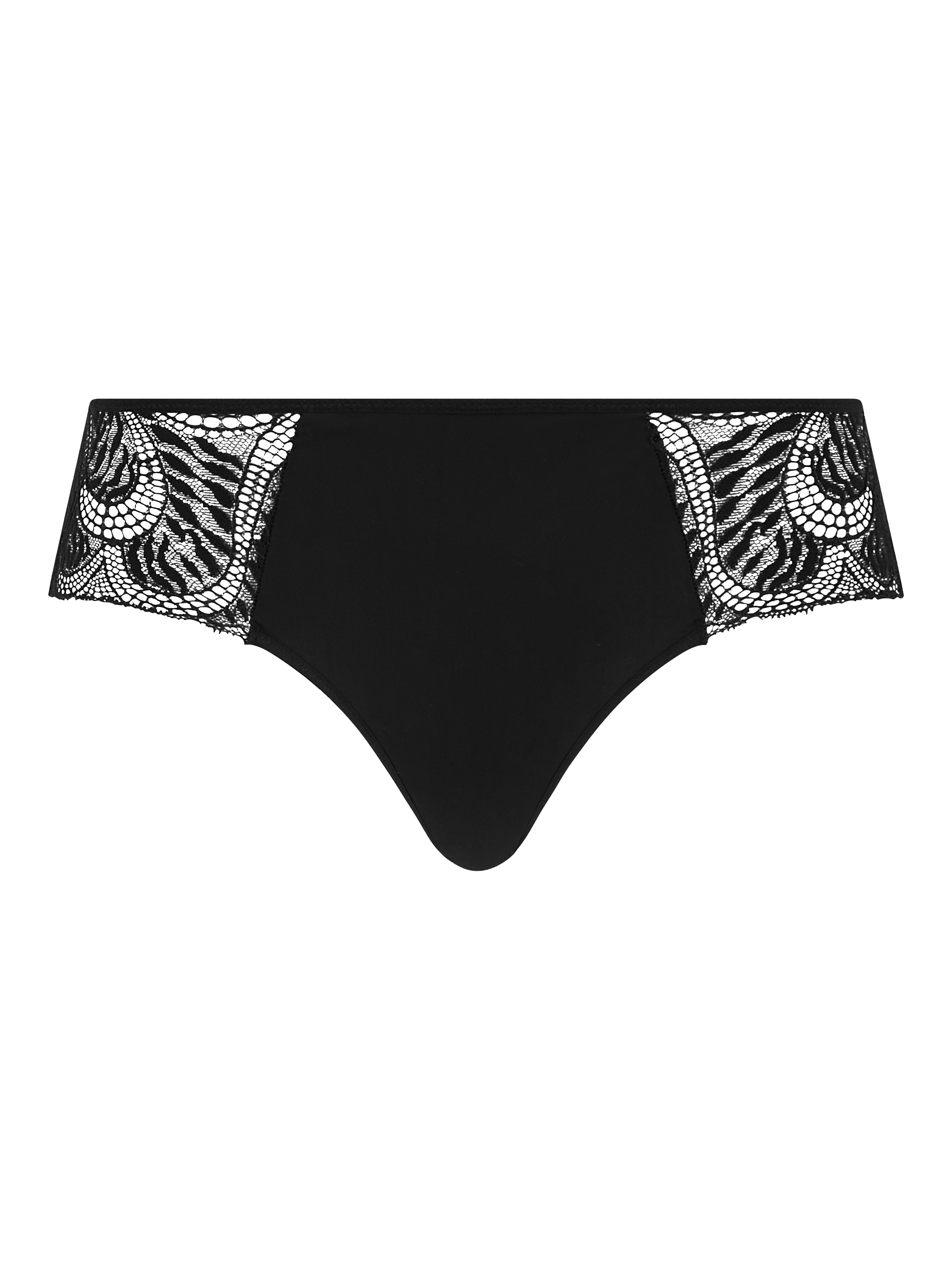 Product image 4 of 4, which shows Chantelle Amor Shorty Knickers, Black, XL