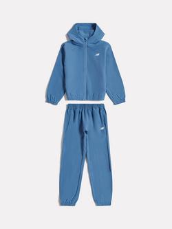 New Balance Kids' Lightweight Jacket & Jogger Set, Shoreline Blue