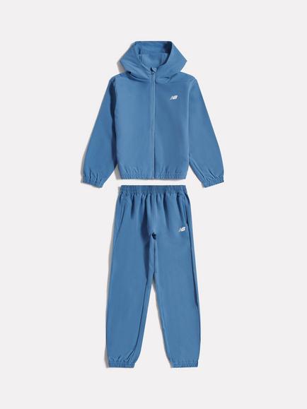 New Balance Kids' Lightweight Jacket & Jogger Set, Shoreline Blue