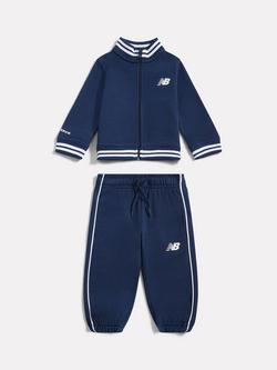 New Balance Kids' Zip Top and Joggers Set, Navy, Nb Navy