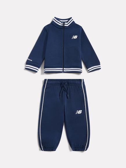 New Balance Kids' Zip Top and Joggers Set, Navy, Nb Navy