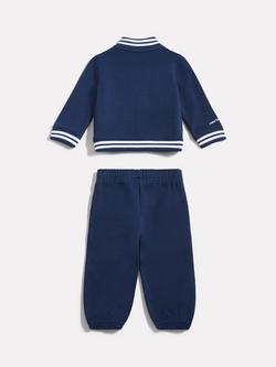 New Balance Kids' Zip Top and Joggers Set, Navy - view 2, Nb Navy