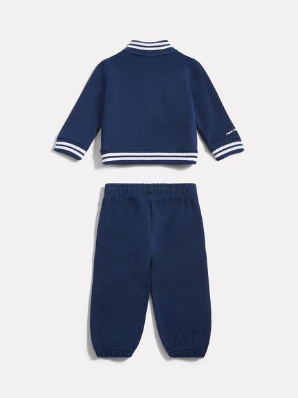New Balance Kids' Zip Top and Joggers Set, Navy - view 2, Nb Navy