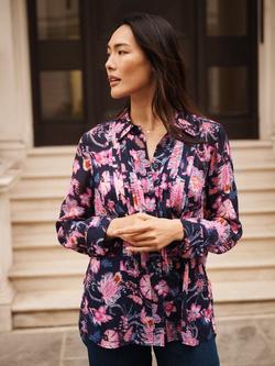 NRBY Sybil Blurred Block Shirt Dress, Multi, Multi