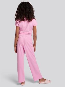 Juicy Couture Kids' Wide Leg Pyjama Set, Pinky Lilac Chiffon - view 2, Pinky Lilac Chiffon