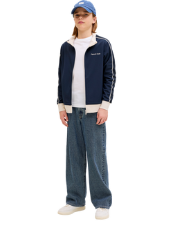Jack & Jones Kids' Alex Straight Jeans, Blue Denim - view 2, Blue Denim