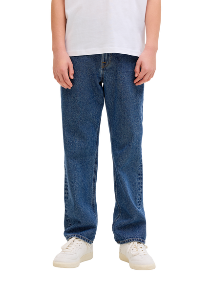 Jack & Jones Kids' Chris Relaxed Jeans, Blue Denim, Blue Denim