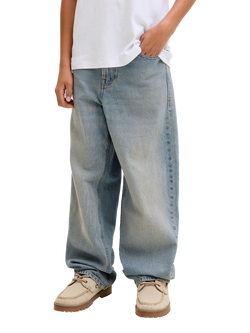 Jack & Jones Kids' Alex 326 Wide Leg Jeans, Blue Denim - view 2, Blue Denim