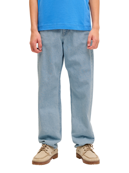 Jack & Jones Kids' Chris Relaxed Jeans, Blue Denim, Blue Denim