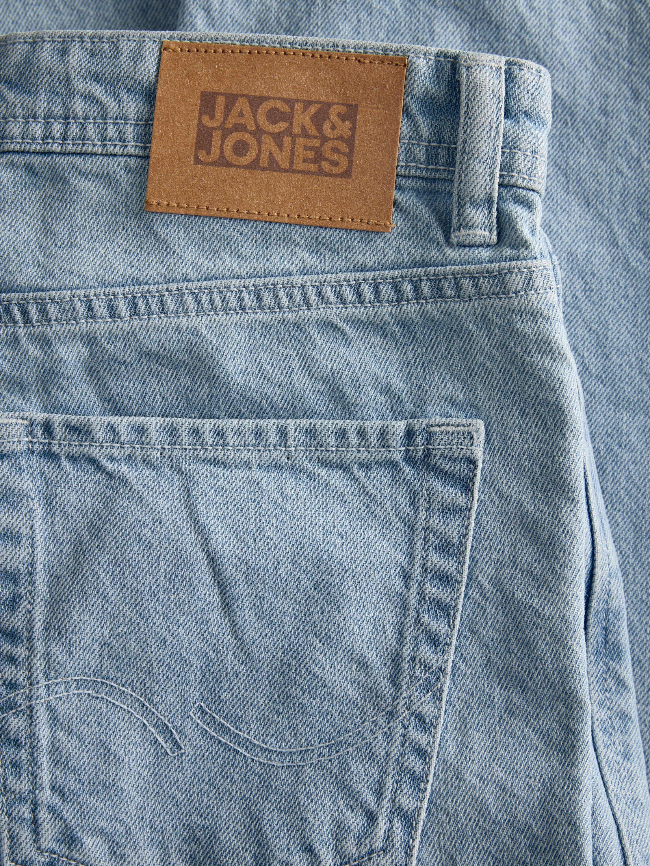 Product image 3 of 4, which shows Jack & Jones Kids' Chris Straight Jeans, Blue Denim, 8 years