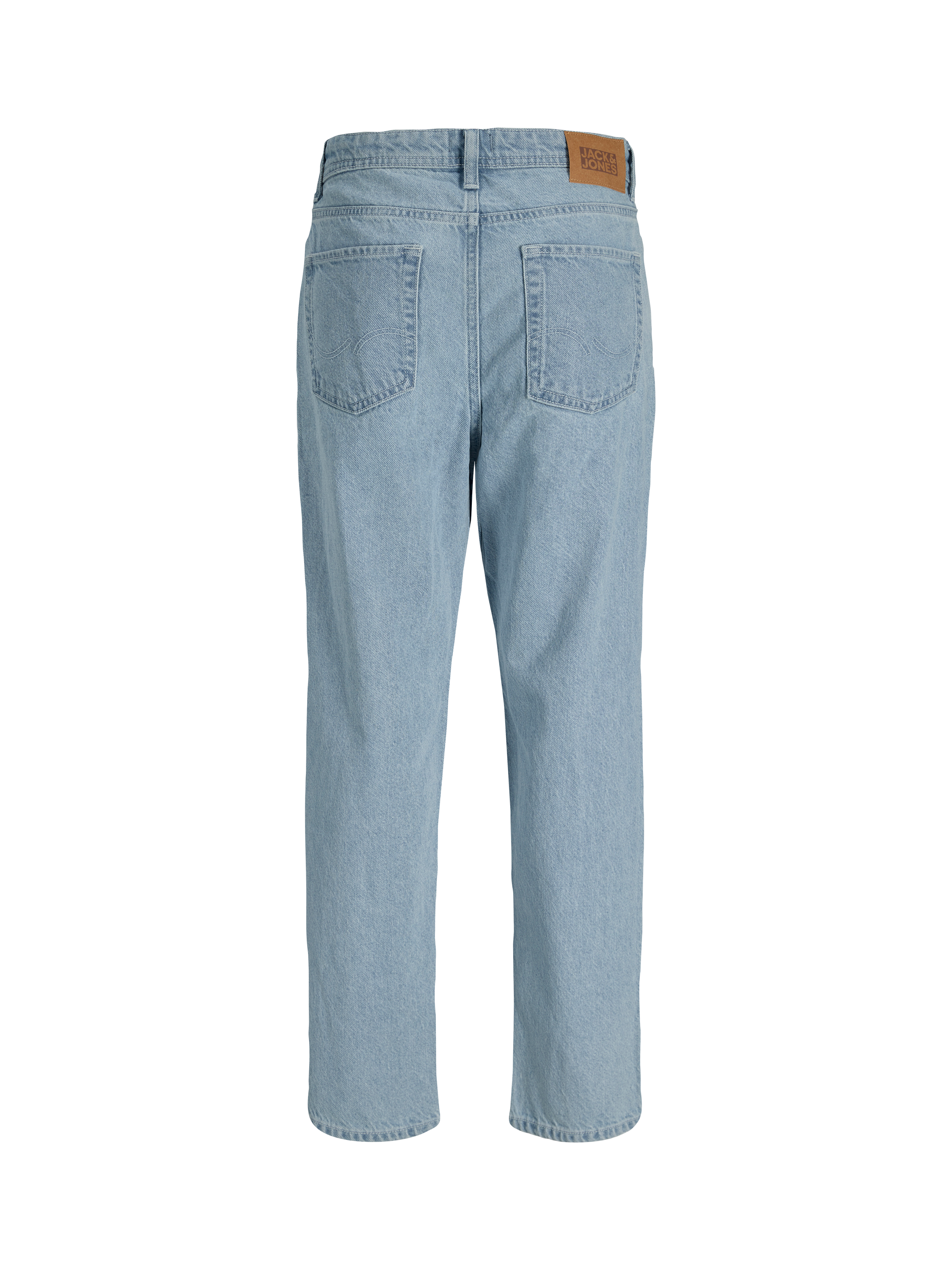 Product image 4 of 4, which shows Jack & Jones Kids' Chris Straight Jeans, Blue Denim, 8 years